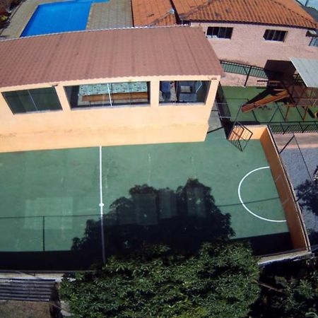 Chacara Bella Vida Com Piscina Churrasqueira Salao De Festas Fogao A Lenha Quadra Aracariguama Extérieur photo