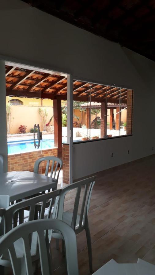 Chacara Bella Vida Com Piscina Churrasqueira Salao De Festas Fogao A Lenha Quadra Aracariguama Extérieur photo