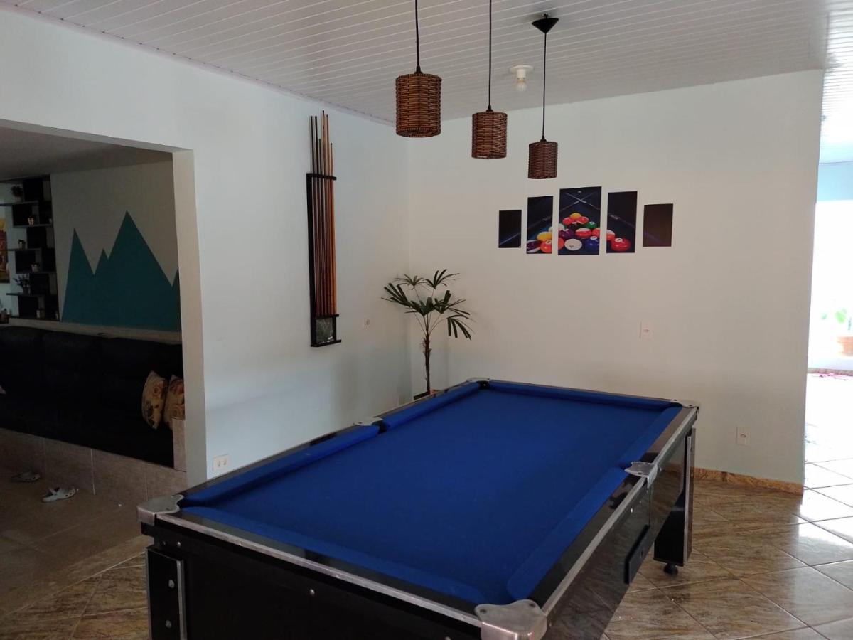 Chacara Bella Vida Com Piscina Churrasqueira Salao De Festas Fogao A Lenha Quadra Aracariguama Extérieur photo